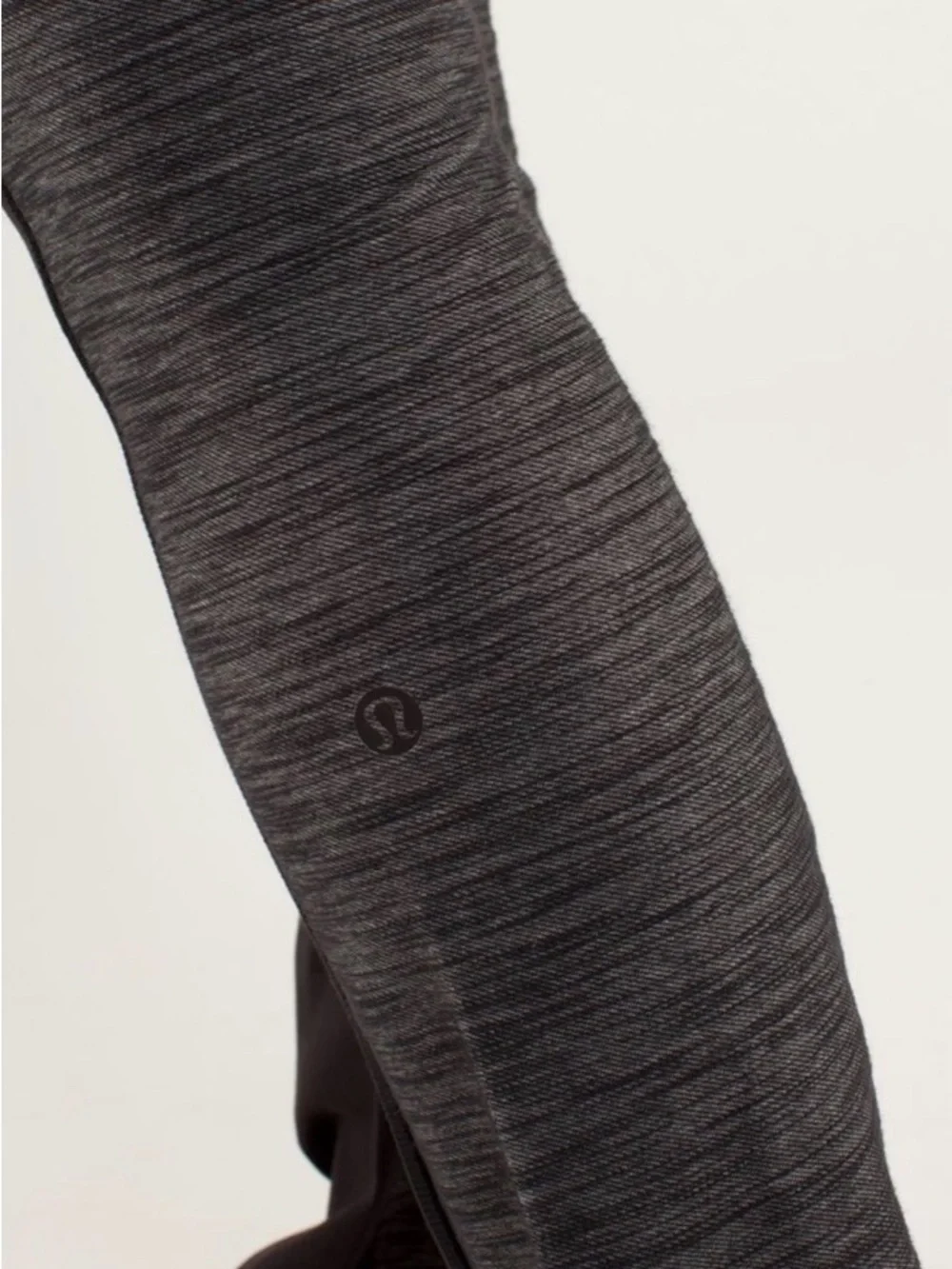 lululemon athletica Barre Pulse Yoga Black Reversible Slub Bootcut Pants